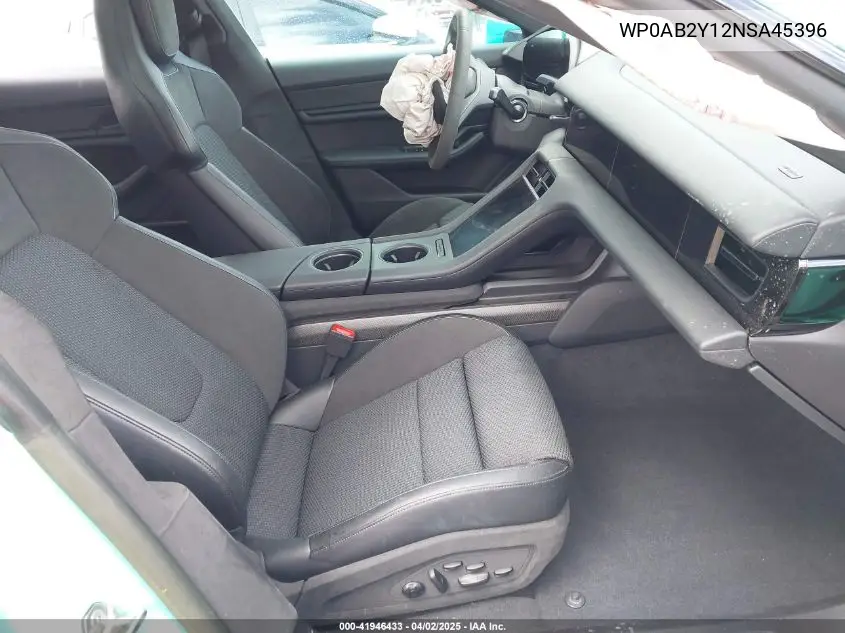 2022 Porsche Taycan 4S VIN: WP0AB2Y12NSA45396 Lot: 41946433