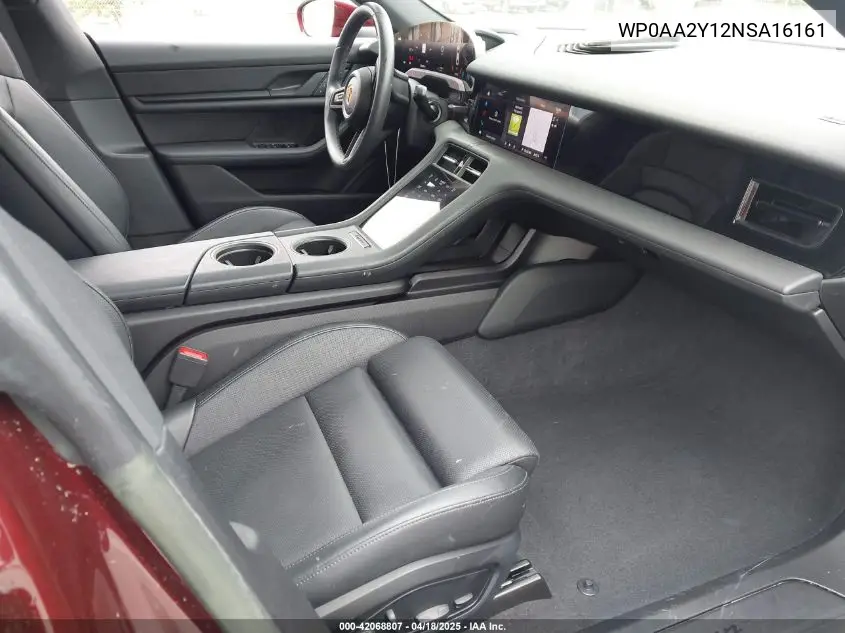 2022 Porsche Taycan VIN: WP0AA2Y12NSA16161 Lot: 42068807