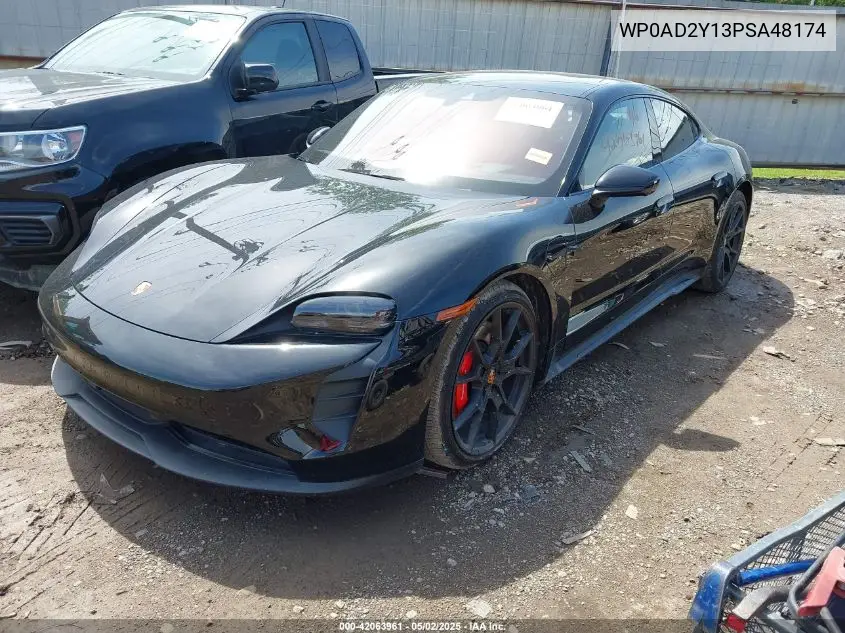 2023 Porsche Taycan Gts VIN: WP0AD2Y13PSA48174 Lot: 42063961