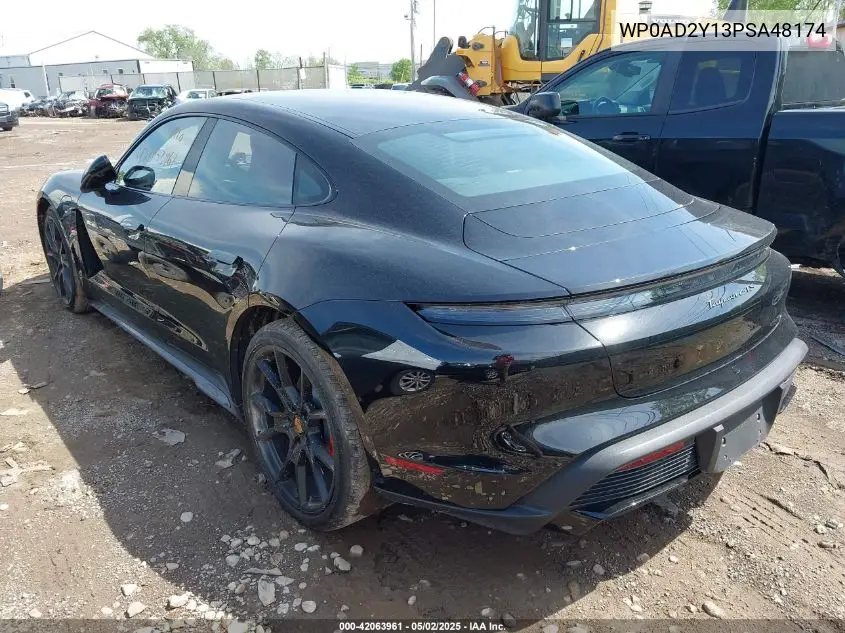 2023 Porsche Taycan Gts VIN: WP0AD2Y13PSA48174 Lot: 42063961