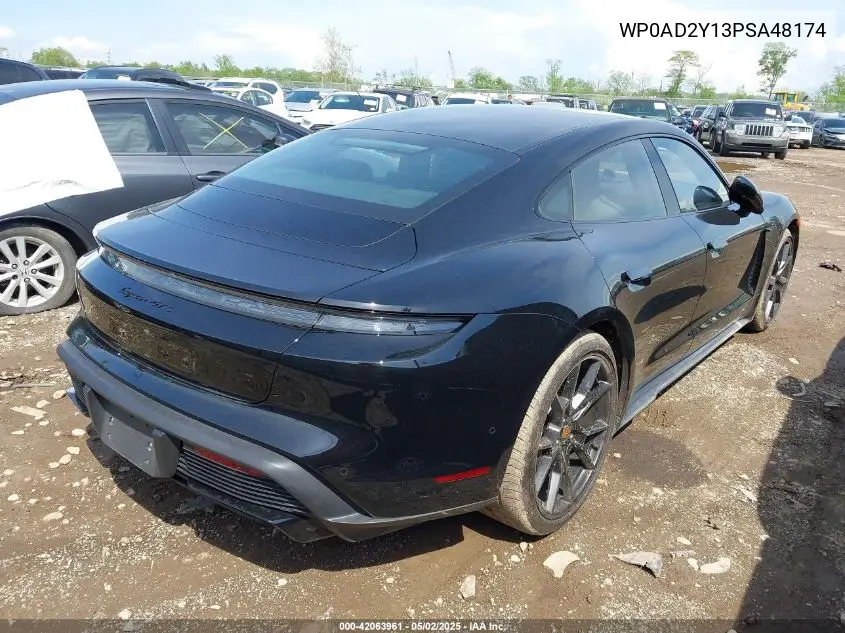 2023 Porsche Taycan Gts VIN: WP0AD2Y13PSA48174 Lot: 42063961