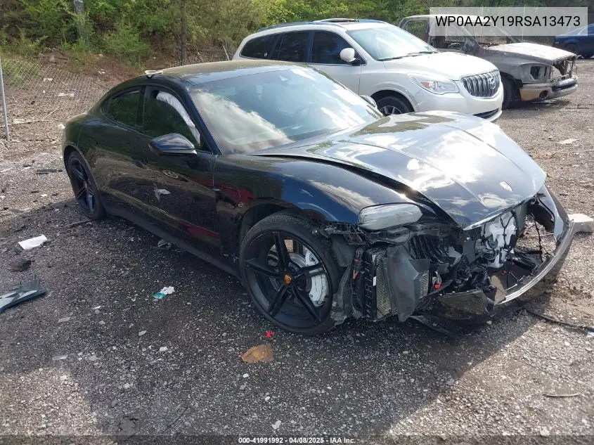 2024 Porsche Taycan VIN: WP0AA2Y19RSA13473 Lot: 41991992