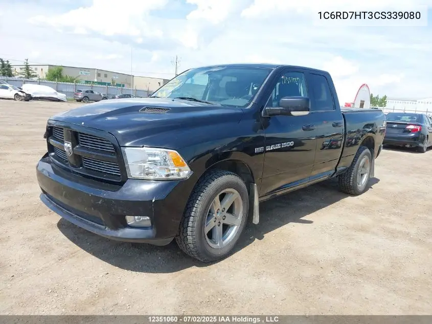 2012 Ram 1500 Sport VIN: 1C6RD7HT3CS339080 Lot: 12351060
