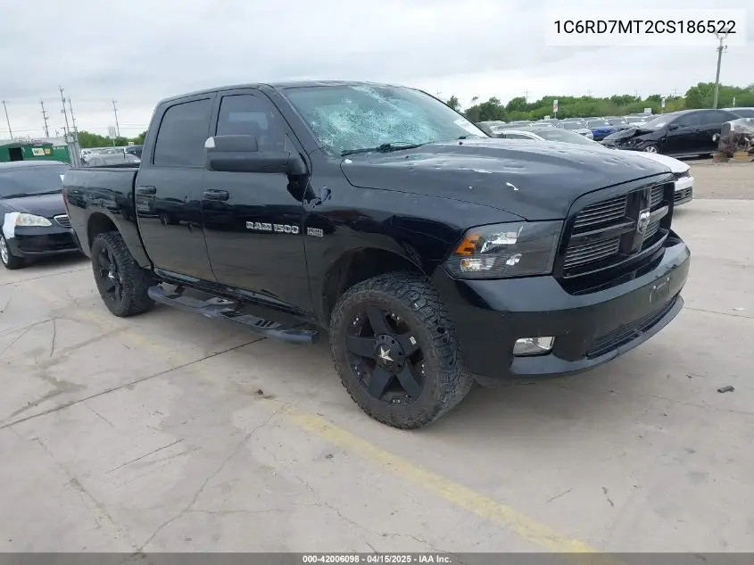 2012 Ram 1500 Sport VIN: 1C6RD7MT2CS186522 Lot: 42006098
