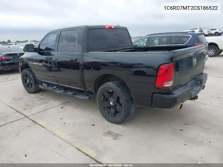 2012 Ram 1500 Sport VIN: 1C6RD7MT2CS186522 Lot: 42006098