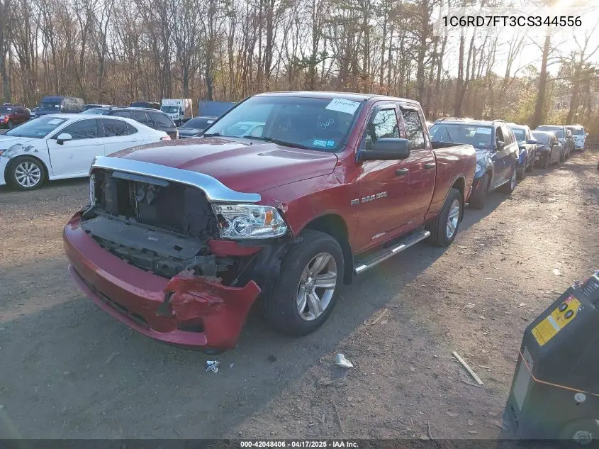 2012 Ram 1500 St VIN: 1C6RD7FT3CS344556 Lot: 42048406