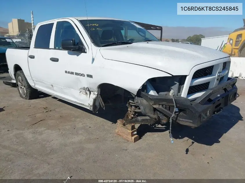 2012 Ram 1500 St VIN: 1C6RD6KT8CS245845 Lot: 42724120