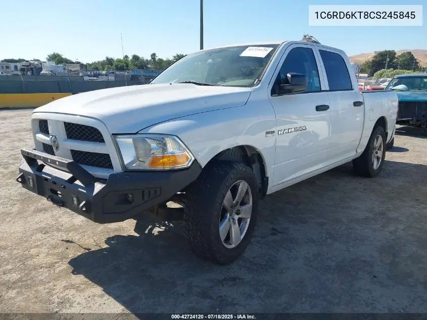 2012 Ram 1500 St VIN: 1C6RD6KT8CS245845 Lot: 42724120
