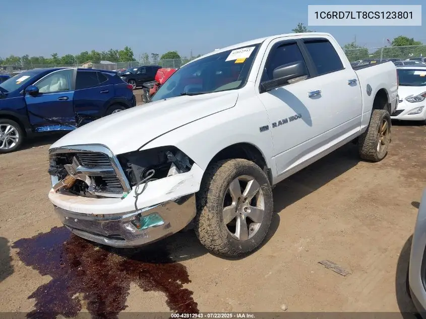 2012 Ram 1500 Slt VIN: 1C6RD7LT8CS123801 Lot: 42812943