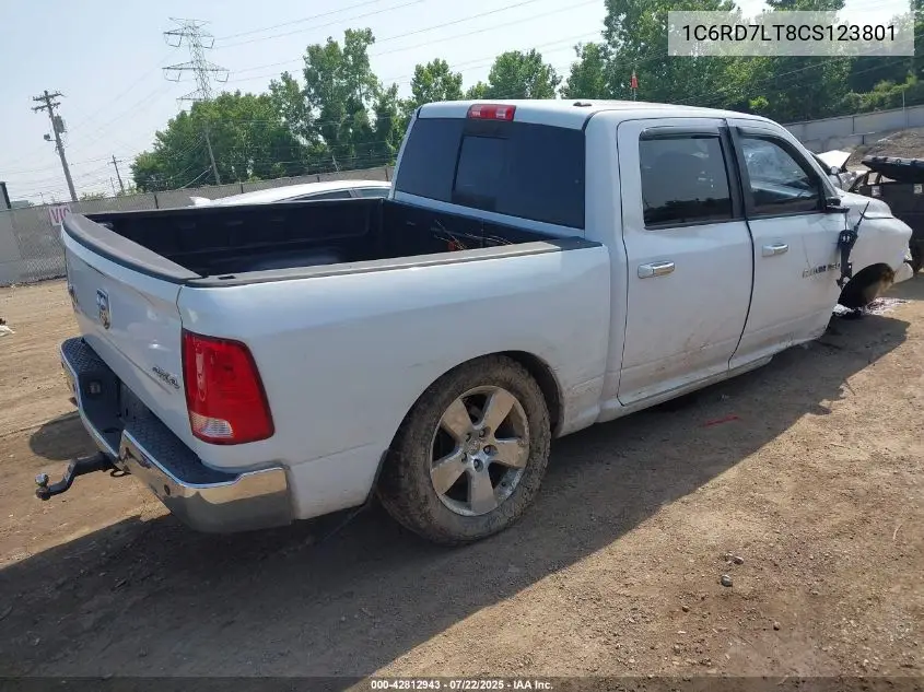 2012 Ram 1500 Slt VIN: 1C6RD7LT8CS123801 Lot: 42812943