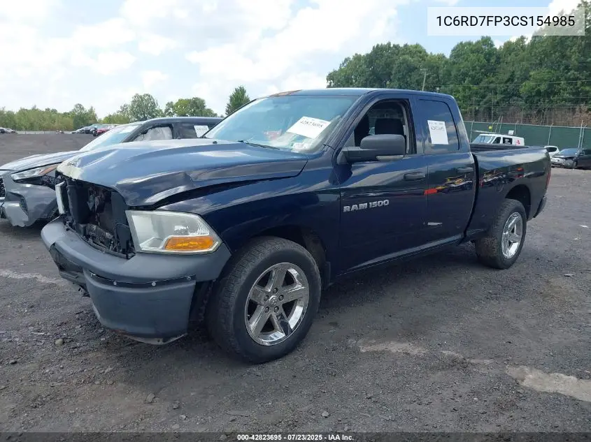 1C6RD7FP3CS154985 2012 Ram 1500 St