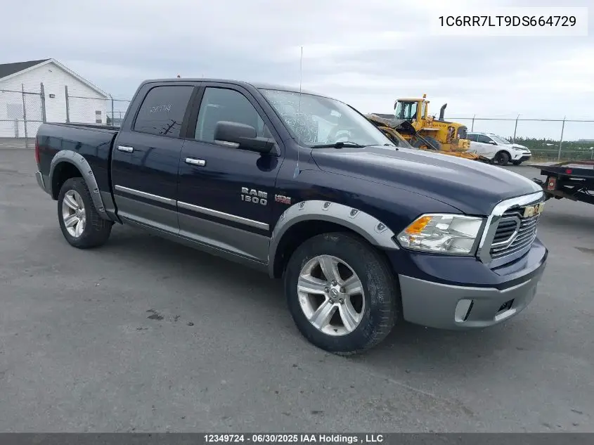 2013 Ram 1500 Slt VIN: 1C6RR7LT9DS664729 Lot: 12349724