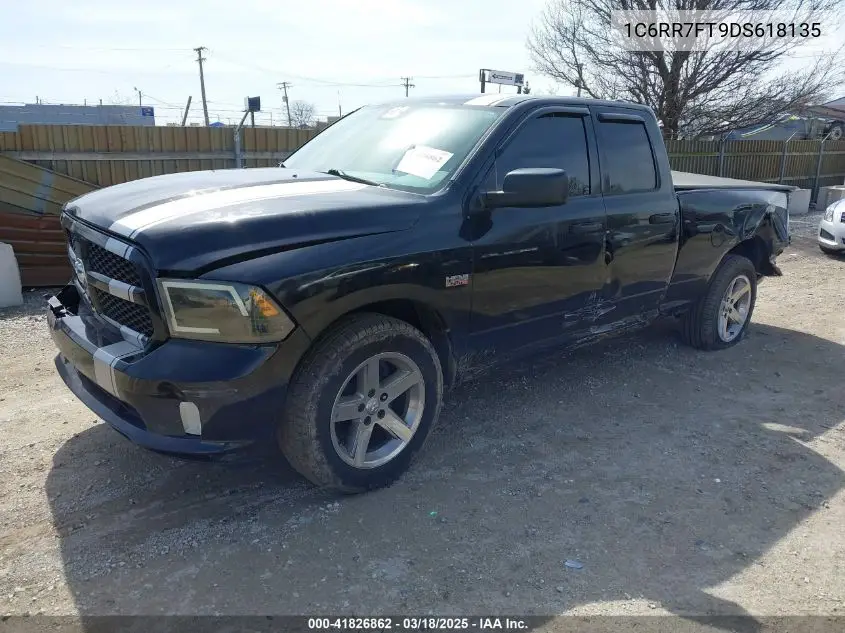 2013 Ram 1500 St VIN: 1C6RR7FT9DS618135 Lot: 41826862