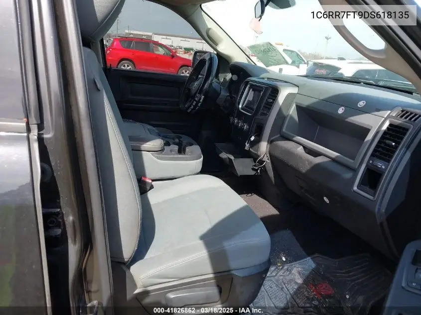 2013 Ram 1500 St VIN: 1C6RR7FT9DS618135 Lot: 41826862