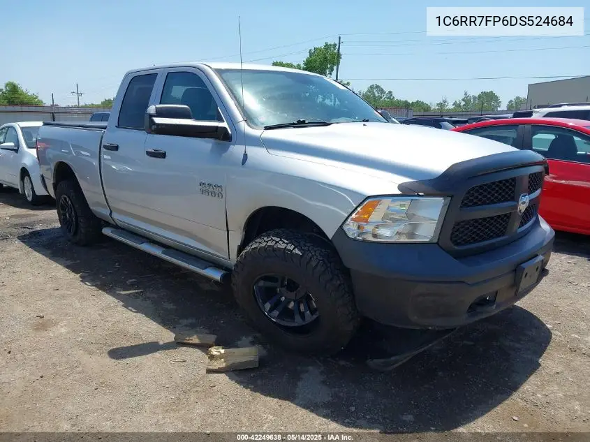 2013 Ram 1500 Tradesman VIN: 1C6RR7FP6DS524684 Lot: 42249638