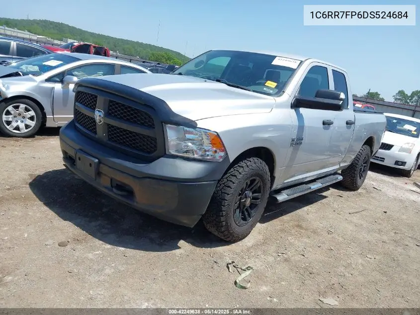2013 Ram 1500 Tradesman VIN: 1C6RR7FP6DS524684 Lot: 42249638