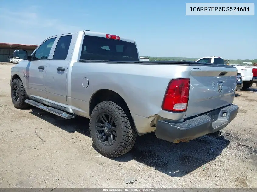 2013 Ram 1500 Tradesman VIN: 1C6RR7FP6DS524684 Lot: 42249638