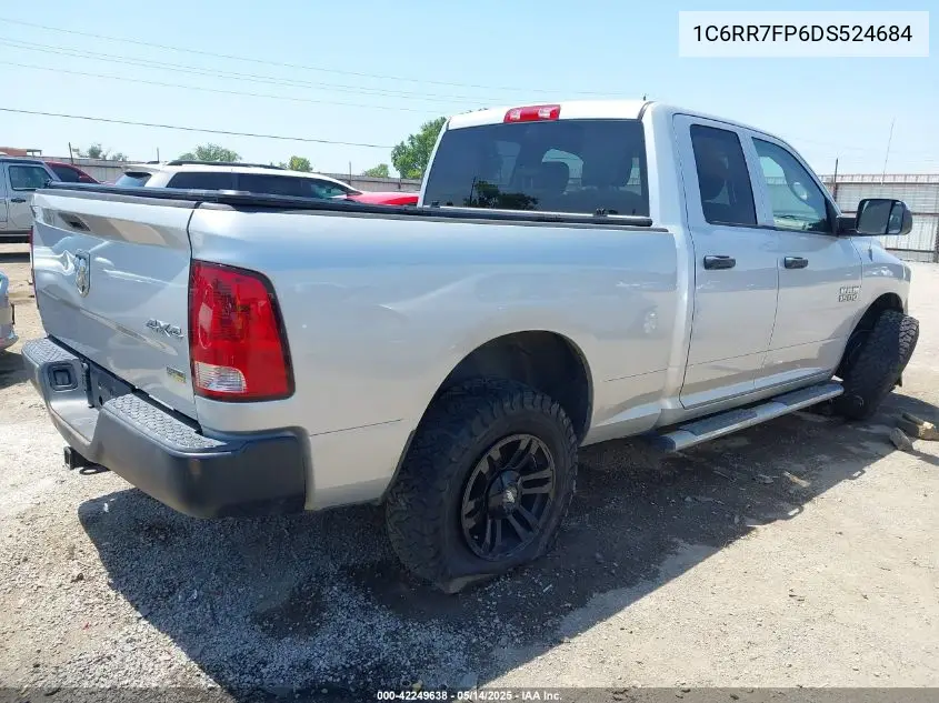 2013 Ram 1500 Tradesman VIN: 1C6RR7FP6DS524684 Lot: 42249638