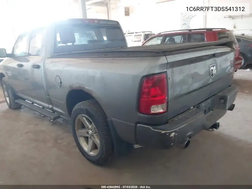 2013 Ram 1500 St VIN: 1C6RR7FT3DS541312 Lot: 42642992