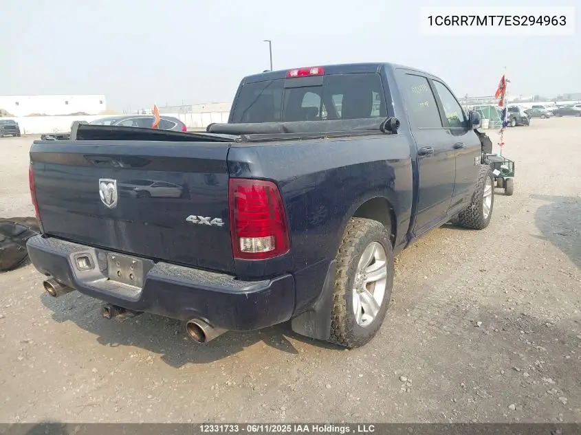 2014 Ram 1500 Sport VIN: 1C6RR7MT7ES294963 Lot: 12331733
