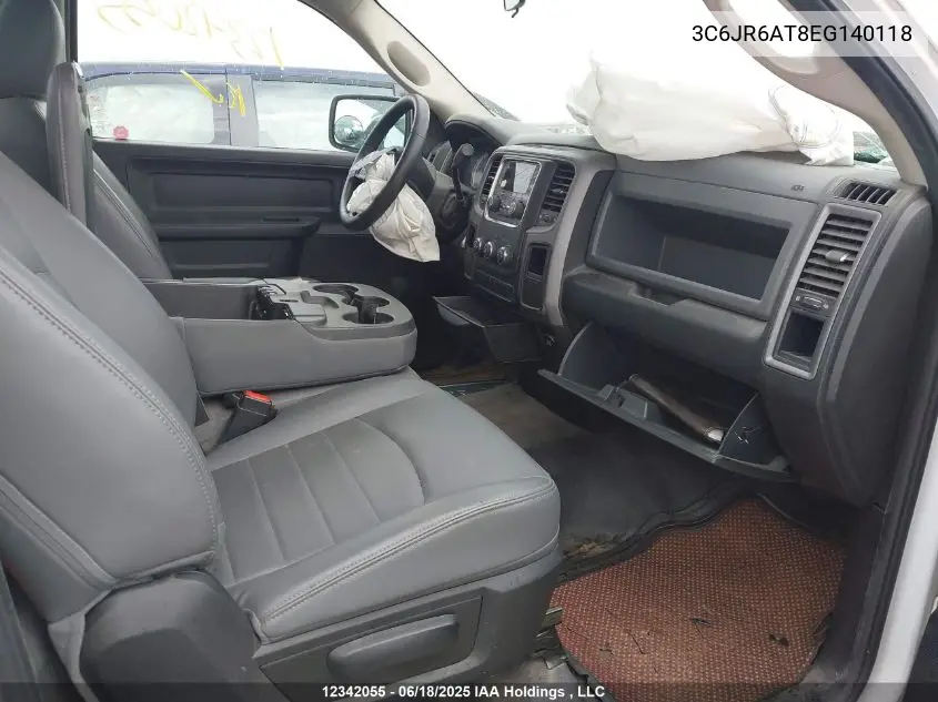 2014 Ram 1500 St VIN: 3C6JR6AT8EG140118 Lot: 12342055