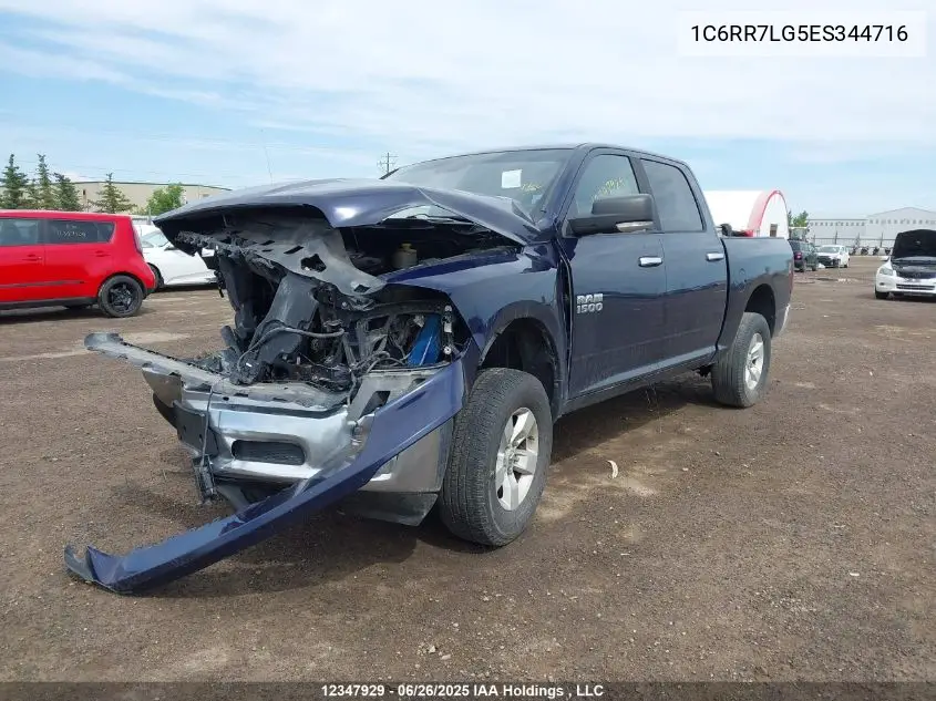 2014 Ram 1500 Slt VIN: 1C6RR7LG5ES344716 Lot: 12347929