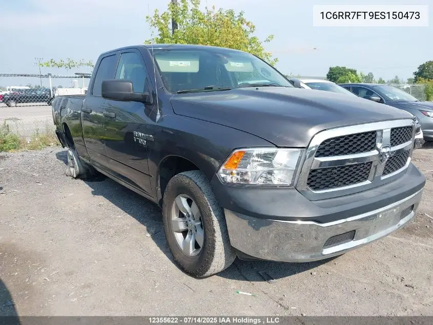 2014 Ram 1500 St VIN: 1C6RR7FT9ES150473 Lot: 12355622