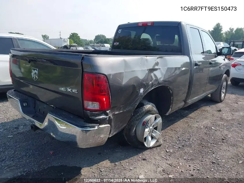 2014 Ram 1500 St VIN: 1C6RR7FT9ES150473 Lot: 12355622
