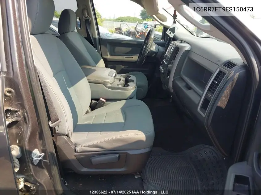 2014 Ram 1500 St VIN: 1C6RR7FT9ES150473 Lot: 12355622