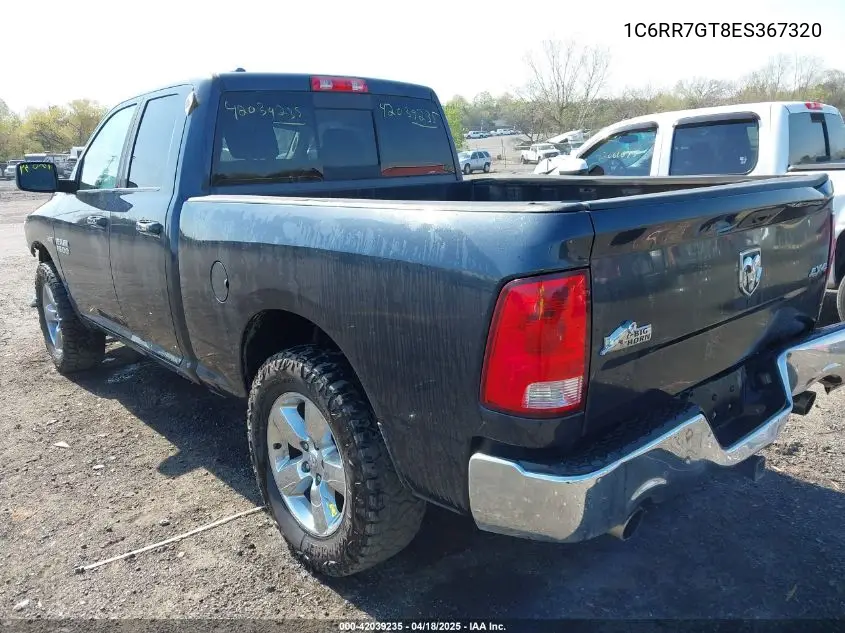2014 Ram 1500 Big Horn VIN: 1C6RR7GT8ES367320 Lot: 42039235