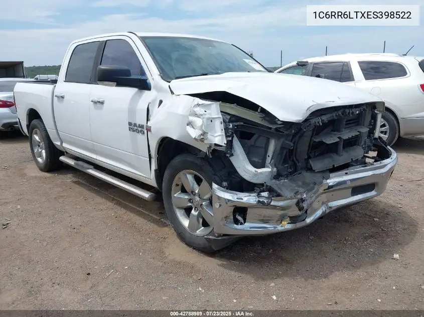 2014 Ram 1500 Big Horn VIN: 1C6RR6LTXES398522 Lot: 42788989