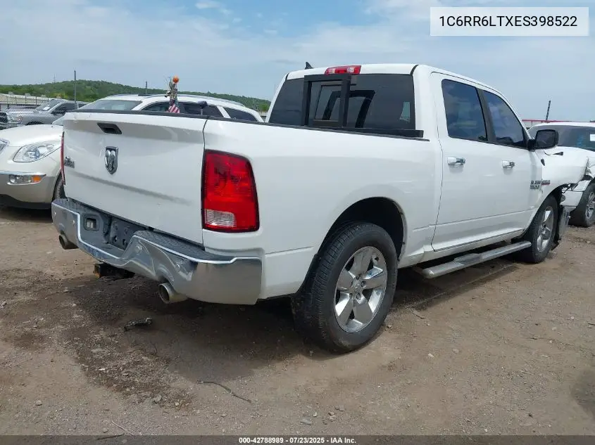 2014 Ram 1500 Big Horn VIN: 1C6RR6LTXES398522 Lot: 42788989