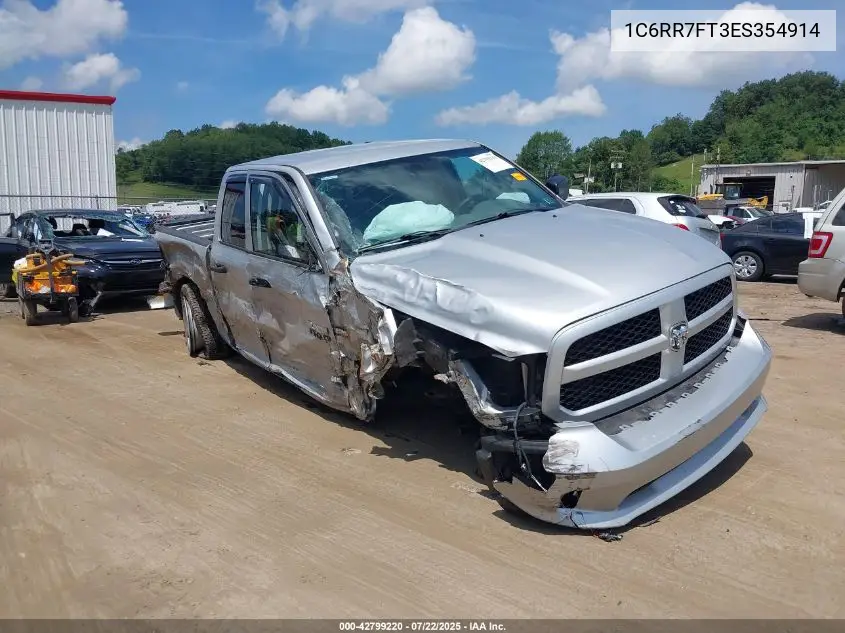 2014 Ram 1500 Express VIN: 1C6RR7FT3ES354914 Lot: 42799220