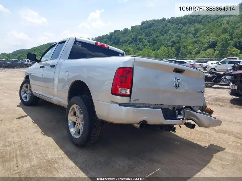 2014 Ram 1500 Express VIN: 1C6RR7FT3ES354914 Lot: 42799220