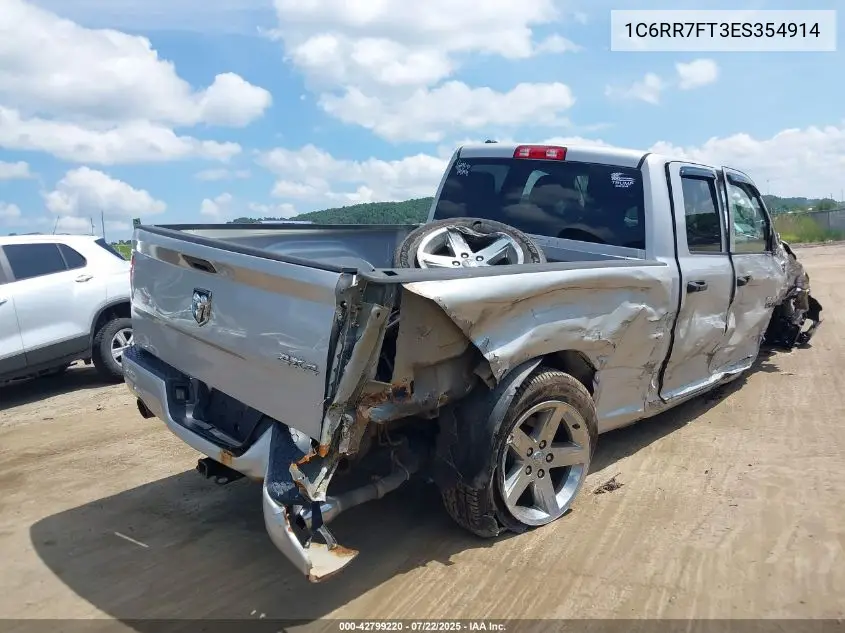 2014 Ram 1500 Express VIN: 1C6RR7FT3ES354914 Lot: 42799220