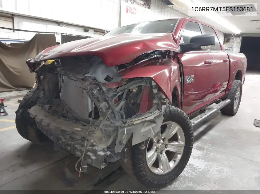 2014 Ram 1500 Sport VIN: 1C6RR7MT5ES153681 Lot: 42804109