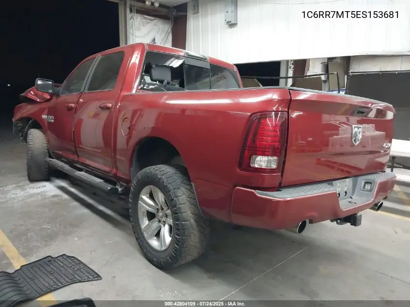 2014 Ram 1500 Sport VIN: 1C6RR7MT5ES153681 Lot: 42804109