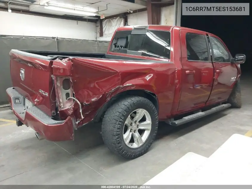 2014 Ram 1500 Sport VIN: 1C6RR7MT5ES153681 Lot: 42804109