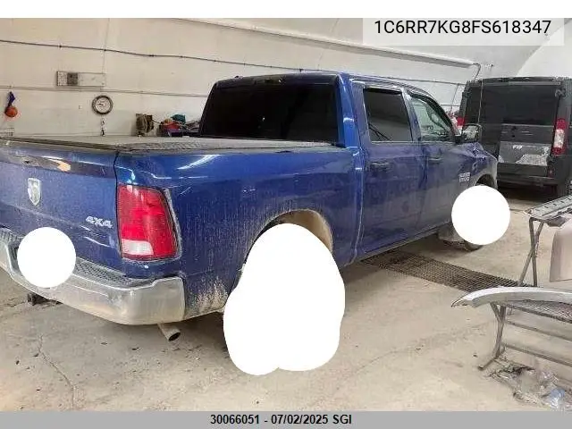 2015 Ram 1500 St VIN: 1C6RR7KG8FS618347 Lot: 30066051
