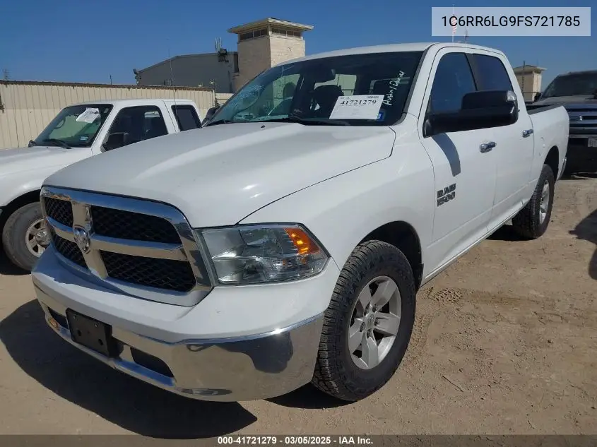 2015 Ram 1500 Slt VIN: 1C6RR6LG9FS721785 Lot: 41721279