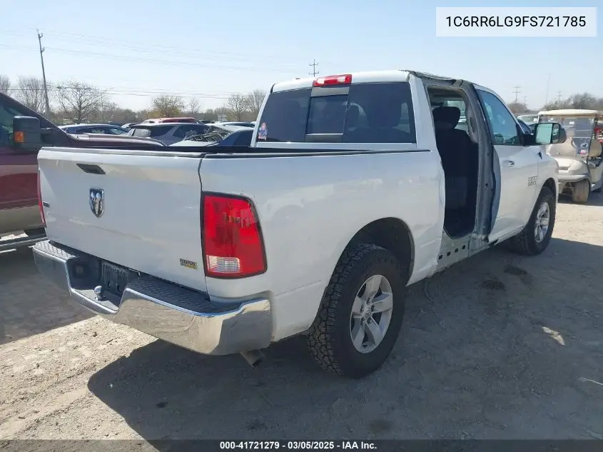 2015 Ram 1500 Slt VIN: 1C6RR6LG9FS721785 Lot: 41721279