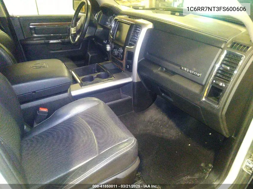 2015 Ram 1500 Laramie VIN: 1C6RR7NT3FS600606 Lot: 41850011