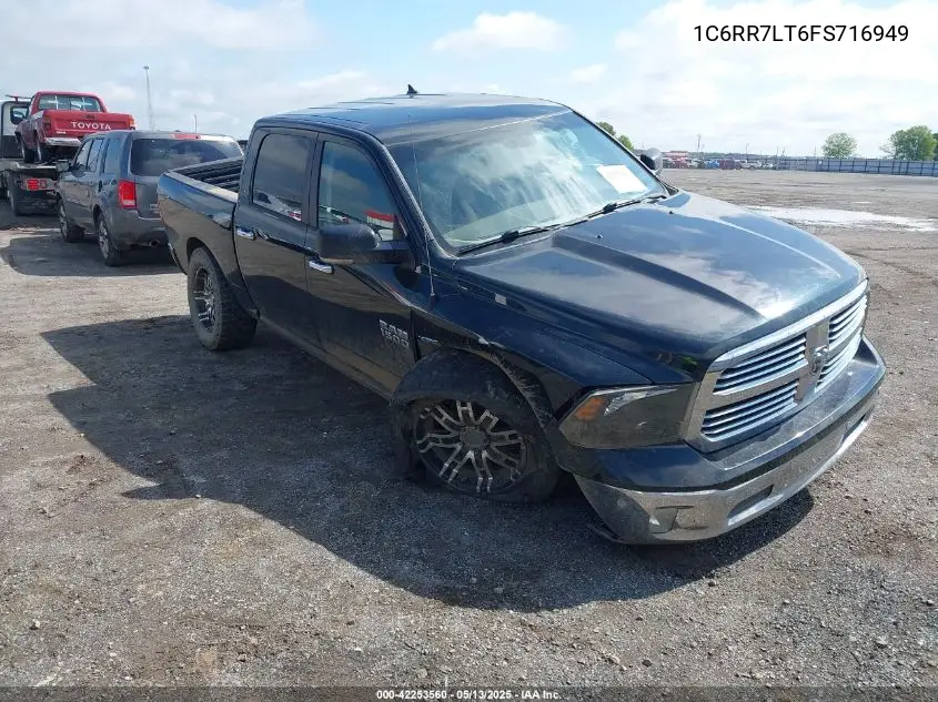 2015 Ram 1500 Big Horn VIN: 1C6RR7LT6FS716949 Lot: 42253560