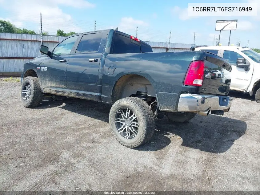 2015 Ram 1500 Big Horn VIN: 1C6RR7LT6FS716949 Lot: 42253560