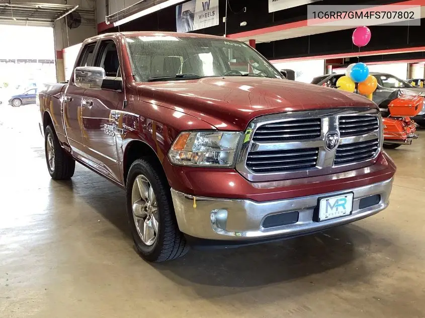 2015 Ram 1500 Slt VIN: 1C6RR7GM4FS707802 Lot: 42260610