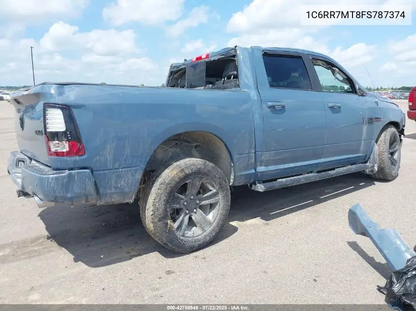 2015 Ram 1500 Sport VIN: 1C6RR7MT8FS787374 Lot: 42788948