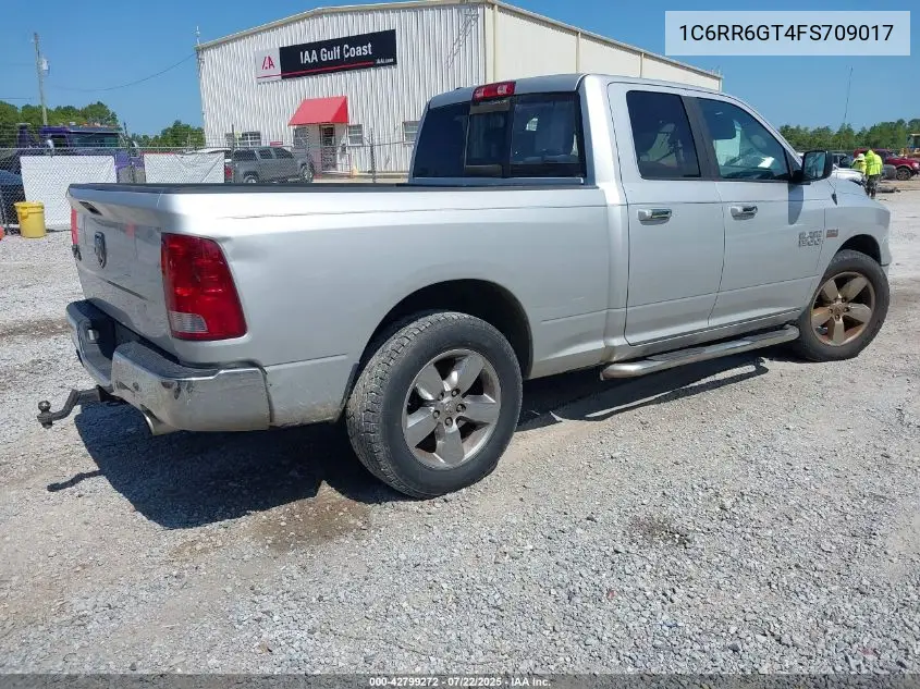 2015 Ram 1500 VIN: 1C6RR6GT4FS709017 Lot: 42799272