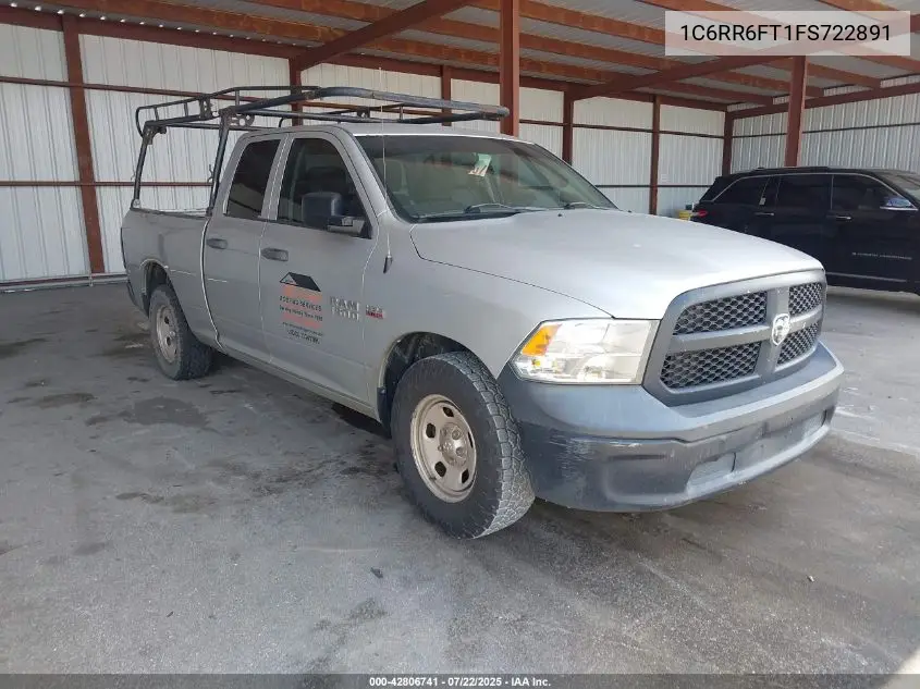 2015 Ram 1500 Tradesman VIN: 1C6RR6FT1FS722891 Lot: 42806741