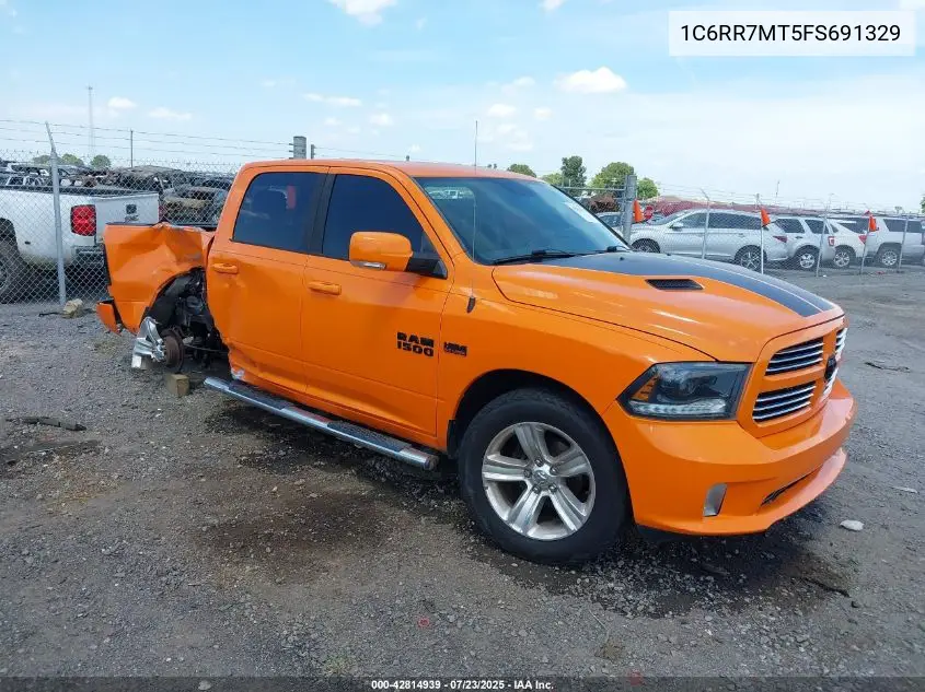 2015 Ram 1500 Sport VIN: 1C6RR7MT5FS691329 Lot: 42814939