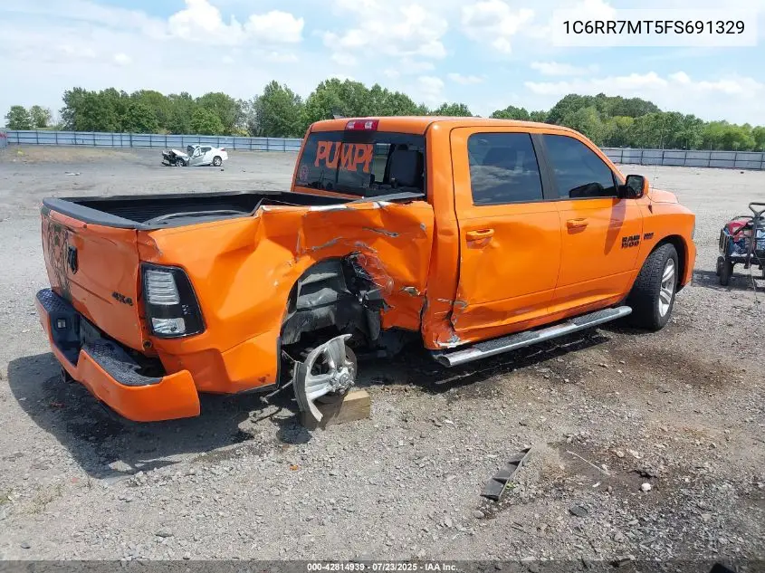 2015 Ram 1500 Sport VIN: 1C6RR7MT5FS691329 Lot: 42814939